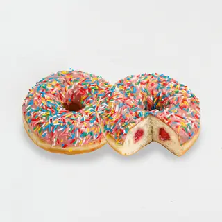 Strawberry donut