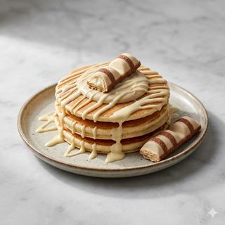 Pancake kinder bueno white 