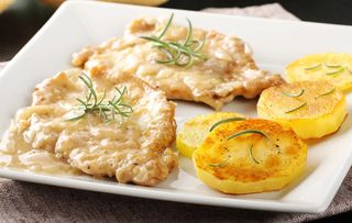 Scaloppina al vino bianco