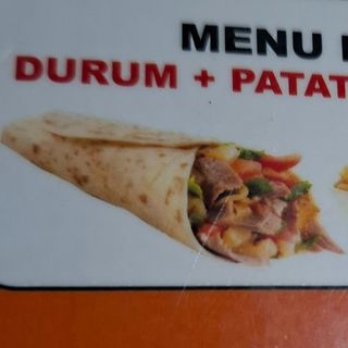 Menu durum ternera sólo carne