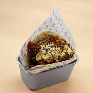 Pita de Pollo Coreano