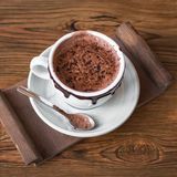 Chocolat chaud fondu