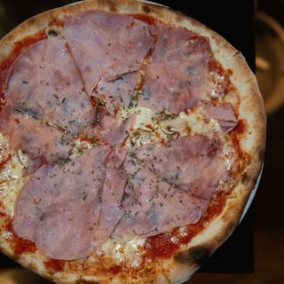 Pizza prosciutto e funghi 33 cm