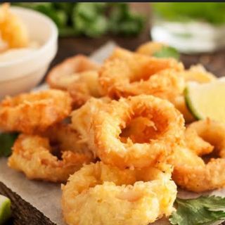 Anelli di Calamari + Coca-Cola Lattina 330ml