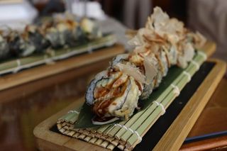 Sakana Salmon Tempura Roll