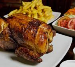 1/2 Pollo A La Brasa Entero Con Salsa Picante