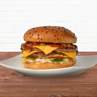 Double cheese burger 331g