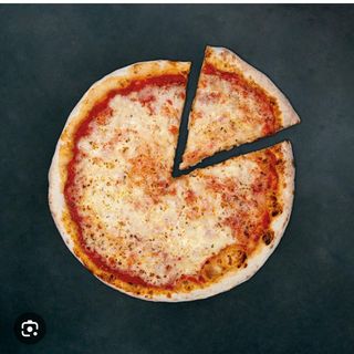 10 Pizza Margarita Grande (33 Cm.)