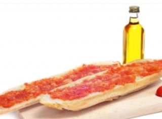 Tostada con Tomate y Aceite