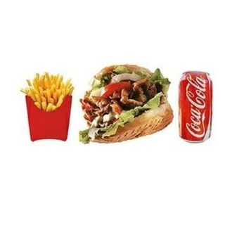 Kebab, Patatas Y Refresco