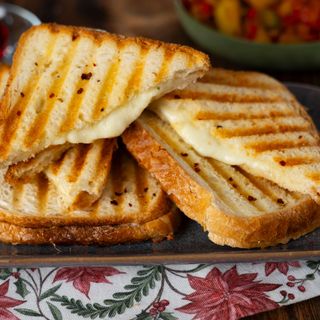 Turkish Sucuk & Cheese Toast 