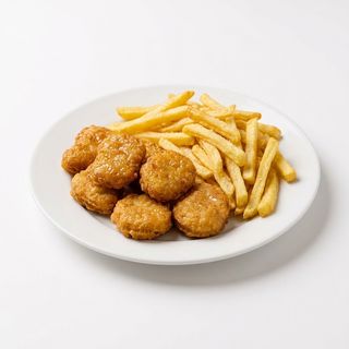 Nuggets De Pollo Con Patatas