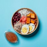 თინუსი ბატატით