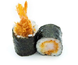 maki de tempura de langostino 8p