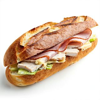 Bocadillo De Pollo Relleno