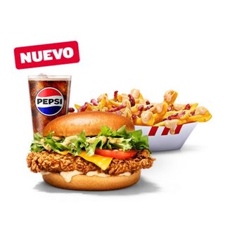 MENÚ Chicken Burger (حلال)