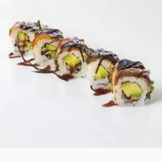 ANGUILA URAMAKI CON AGUACATE(8UDS)