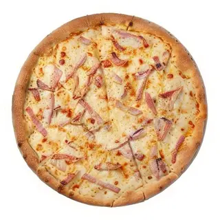 Pizza Pasta Carbonara (26 Cm.)