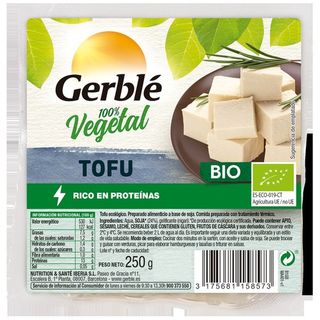 Tofu Gerblé Bio, Bandeja 250 Gr. (17847419)