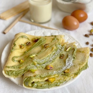 Crêpe Pistachio