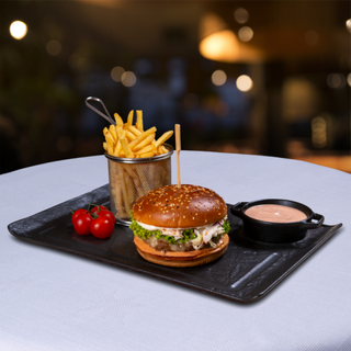 Meniu Cheeseburger de pui 500g