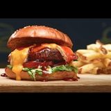 Menú 2 Hamburguesas Pollo Y 2 De Ternera