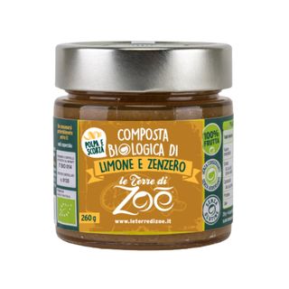 Composta bio di limone e zenzero 260g