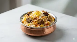 Beef biryani
