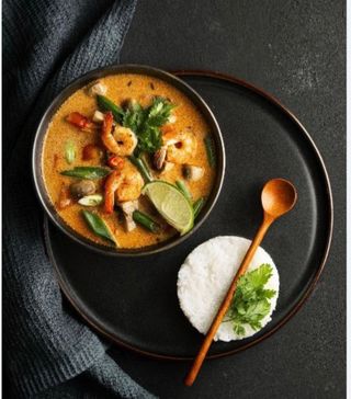 Суп Том ям з креветками