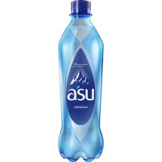 Минеральная вода "ASU" газированная (0,5 л.)