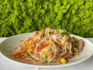 Spaghetti di riso dello chef