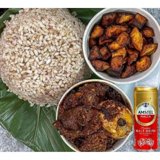 Ofada Rice + 1 Free Drink