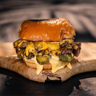 Double Eazy Cheesy Smash Burger