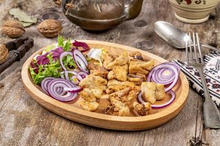 Jumări cu muștar și ceapă roșie