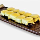 Запеченный ролл с креветками 