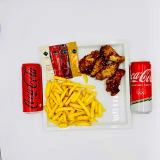 Combo menù alette di pollo double