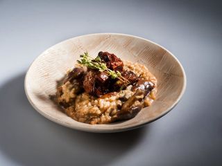 Risoto de Costela Defumada
