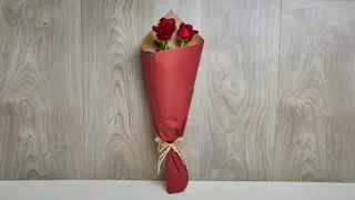 Buket sa tri ruže