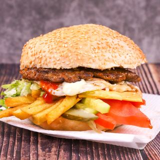 Бургер телешки