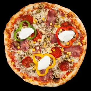 Vukova pizza 24 cm