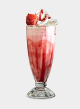 Милкшейк "Клубничный микс" 