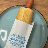 Хот-дог з молочною сосискою