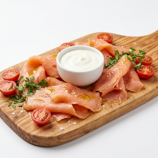 Mezze con Salmone