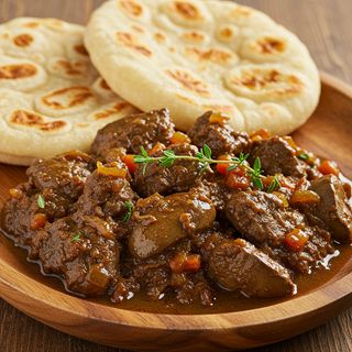 Liver & Chapati