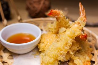 Tempura di gamberoni