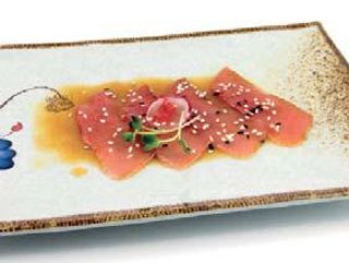 8. Carpaccio tonno - 4 pezzi