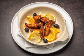 Asas de frango com piri-piri