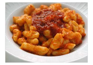 O gnocc co raù napulitan