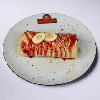 48. Jagoda i banana palačinka