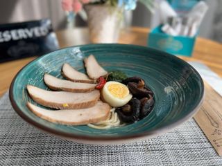 Рамен с курицей